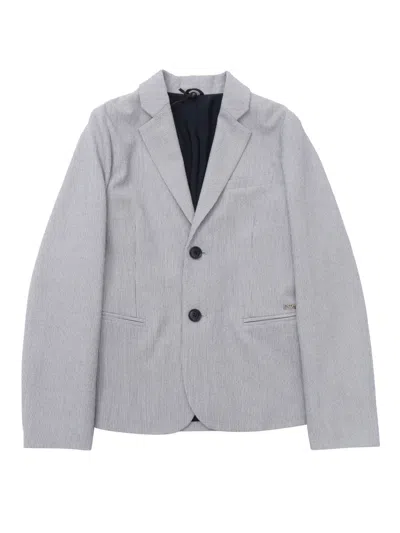 Emporio Armani Kids' Blazer In Gray