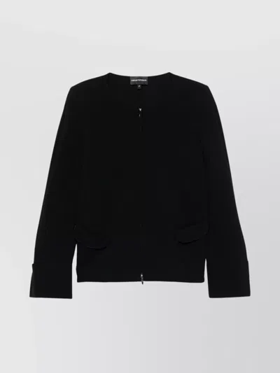 EMPORIO ARMANI BLAZER JACKET IN COTTON
