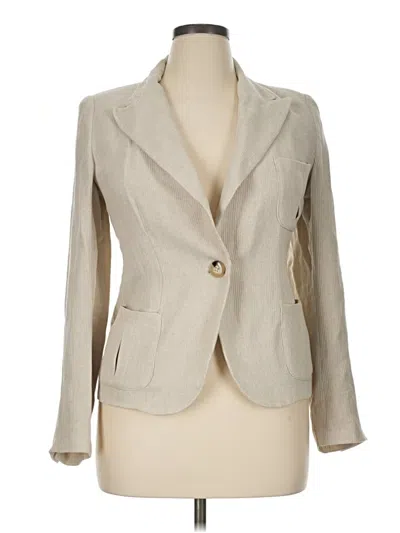 Pre-owned Emporio Armani Blazer Jacket In Tan