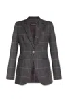 EMPORIO ARMANI BLAZER WITH CHECK PATTERN