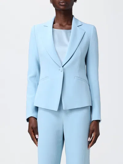 Emporio Armani Blazer  Woman Color Gnawed Blue
