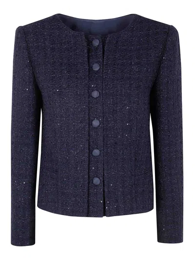 Emporio Armani Blouse In Blue