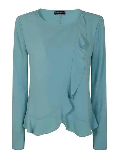 Emporio Armani Blouse In Green