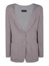 Emporio Armani Blouse In Grey