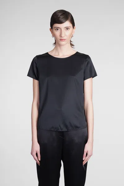 Emporio Armani Blouse In Black Silk
