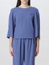 Emporio Armani Top  Damen Farbe Hellblau In Gnawed Blue
