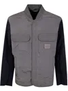 Emporio Armani Men's Blouson Jacket In Gray
