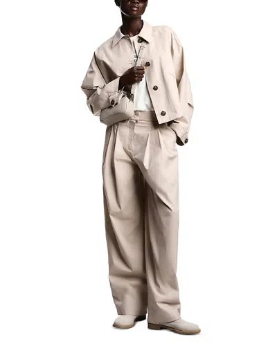 Emporio Armani Blouson Jacket In Neutral