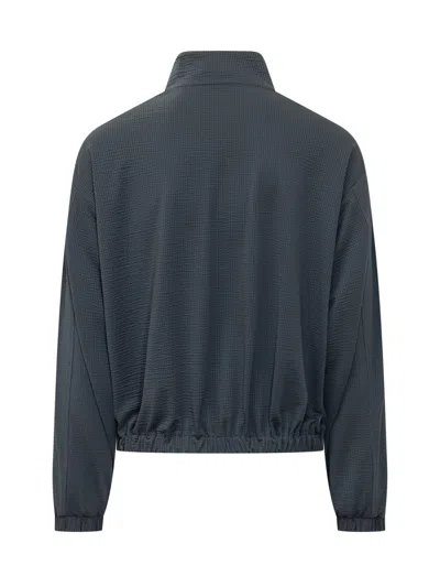 Emporio Armani Blouson Jacket With Zip Neck In Ub137