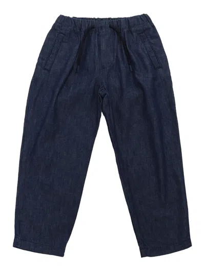 Emporio Armani Kids' Blue Baggy Jeans