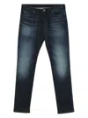 Emporio Armani Denim Jeans Belt Loops In Blue