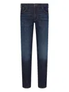 Emporio Armani Denim Cotton Jeans In Blue