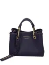 Emporio Armani Myea Xs Shopping Bag In Blue