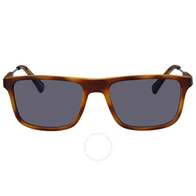 Emporio Armani Blue Polarized Rectangular Men's Sunglasses Ea4151 50892v 56