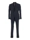 Emporio Armani Giacca Monopetto Pantalone Ventre Piatto In Blue
