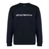 Emporio Armani Cotton Blend Crewneck Sweatshirt