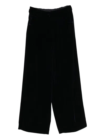 Emporio Armani Blue Wide-leg Pants
