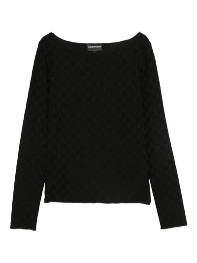 EMPORIO ARMANI EMPORIO ARMANI BOAT-NECK JUMPER