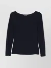 Emporio Armani Jacquard Jersey Jumper With A Geometric Pattern