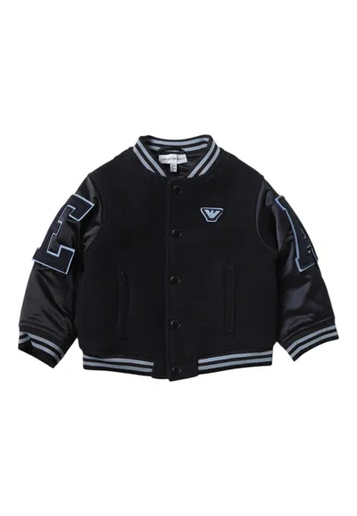 Emporio Armani Kids' Bomber Child  In Blue