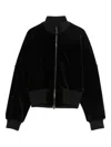 Emporio Armani Bomber Jacket In Black
