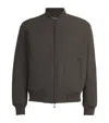 Emporio Armani Pilot Jacket Cotton Jacket In Green