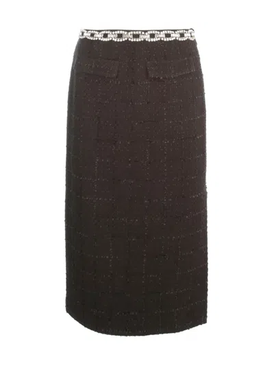 Emporio Armani Black Pencil Skirt