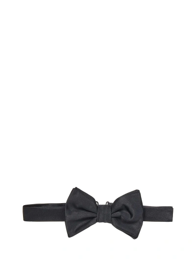 Emporio Armani Bow Tie In Black