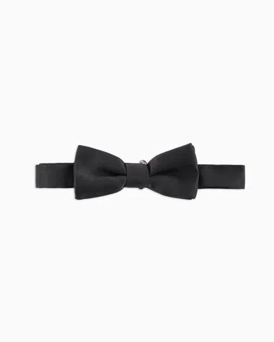 Emporio Armani Kids' Bow Ties In Black