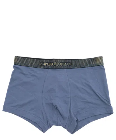 Emporio Armani Boxer In Blue