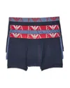 Emporio Armani Boxer Briefs, Pack Of 3 In Multi