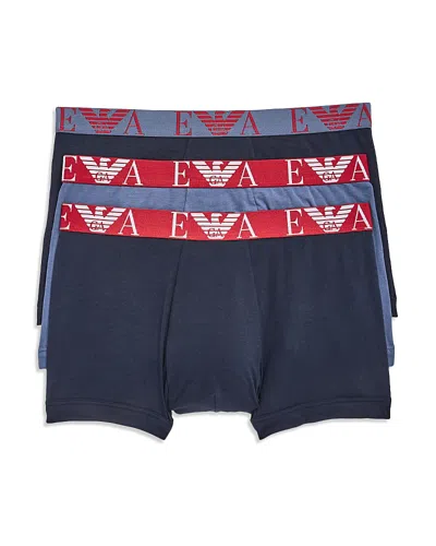 Emporio Armani Boxer Briefs, Pack Of 3 In Multi
