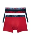 Emporio Armani Boxer Briefs, Pack Of 3 In Multi