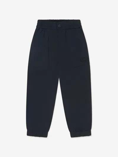 Emporio Armani Kids' Boys Jogger Style Trousers 10 Yrs Blue