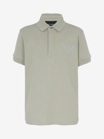 Emporio Armani Boys Logo Polo Shirt