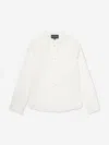 Emporio Armani Boys Logo Shirt In Beige