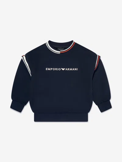 EMPORIO ARMANI EMPORIO ARMANI BOYS LOGO SWEATSHIRT