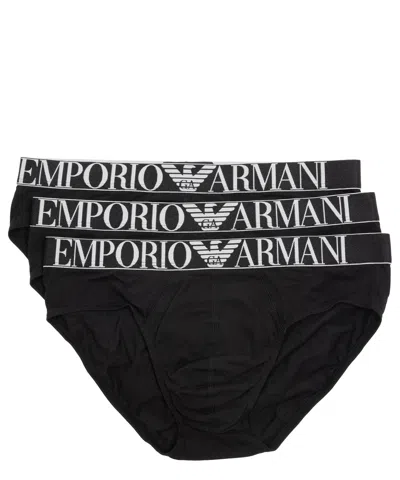 Emporio Armani Briefs In Black