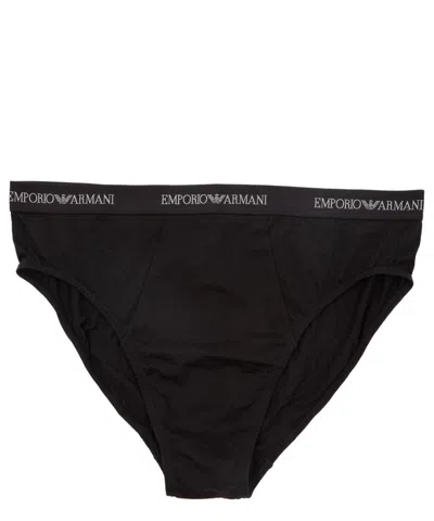 Emporio Armani Briefs In Black