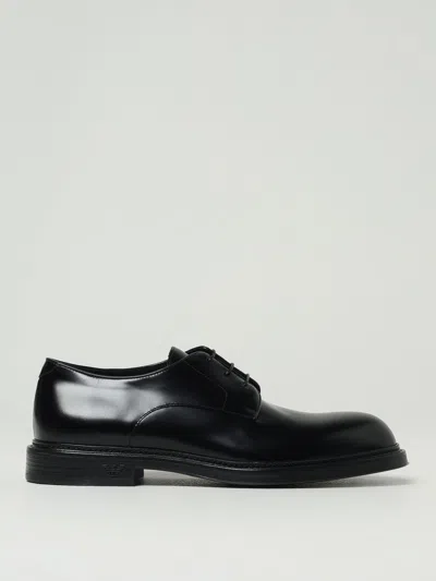 Emporio Armani Brogue Shoes  Men Color Black