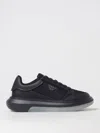 Emporio Armani Sneakers With Logo In Blau