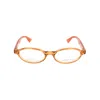 Emporio Armani Brown Acetate Frames In Brown