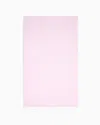 Emporio Armani Brushed, Modal-blend Stole With All-over Jacquard Logo In Pink