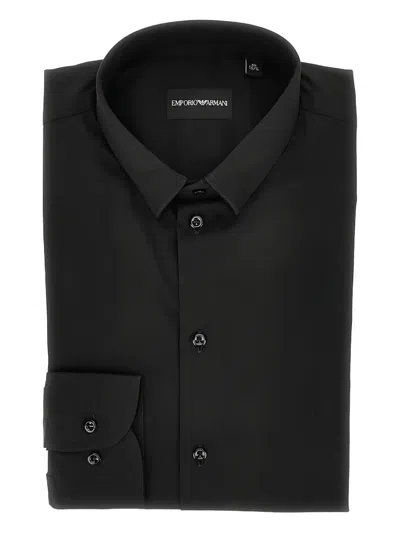 EMPORIO ARMANI BUTTON-CUFF SHIRT