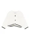 Emporio Armani Button-fastening Cardigan In White