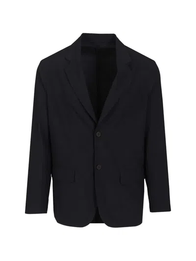 Emporio Armani Button Single-breasted Blazer In Multi
