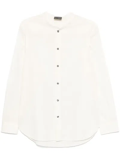 Emporio Armani Button-up Shirt In Neutrals