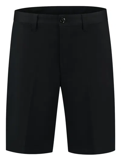 Emporio Armani Buttoned Shorts In Black