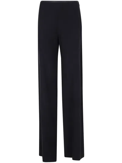 EMPORIO ARMANI EMPORIO ARMANI CADY TEXTURE PALAZZO TROUSERS