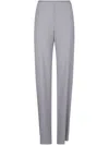 Emporio Armani Cady Trousers In Beige